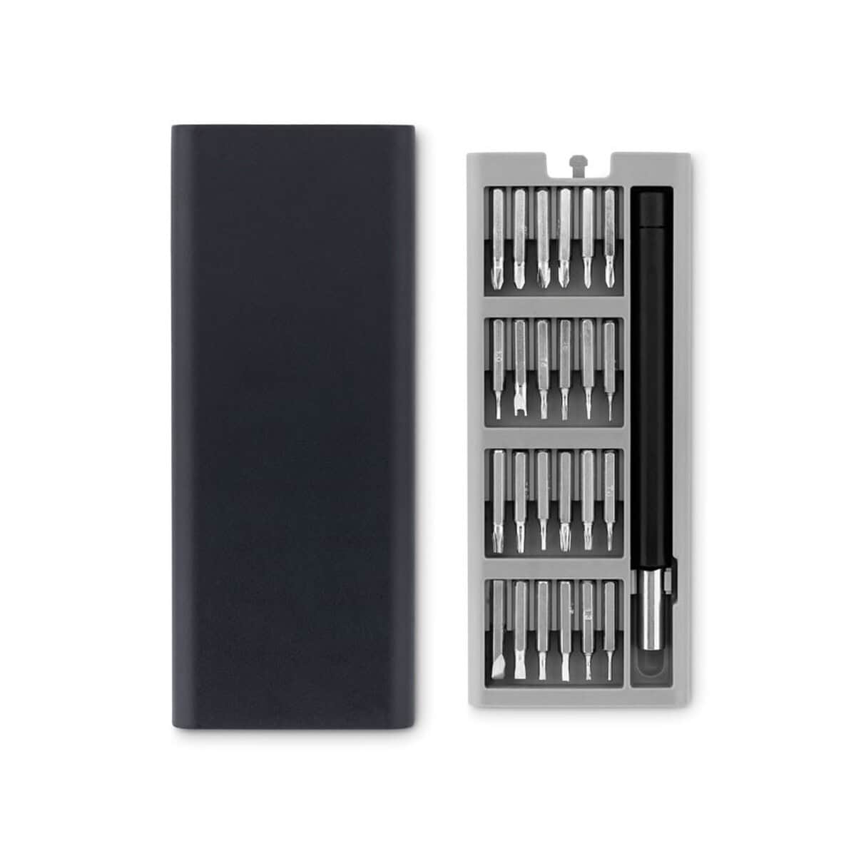 Zestawy narzędzi z logo – zestaw śrubokrętów toolbox mo9568-03b Katalog-to-do-lista-narzedzi-zestaw-szybkiego-montazu-gadżet.