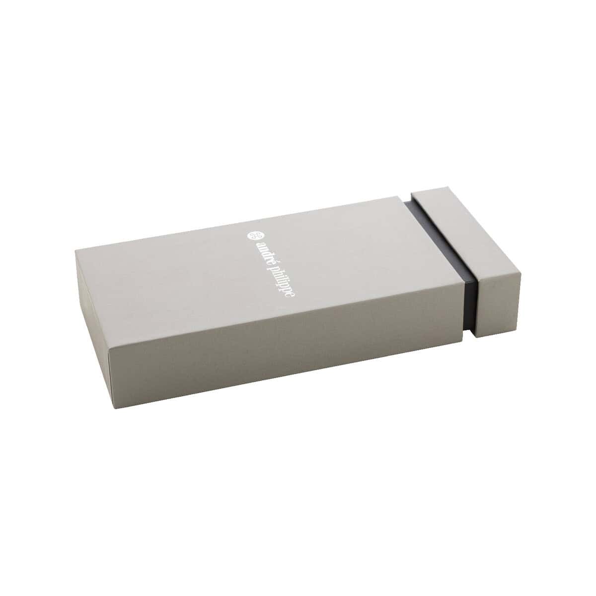 Zestawy piśmiennicze z logo – tissage zestaw piśmienniczy AP800136-10__A Personalizowana pamięć USB w eleganckim opakowaniu, idealna na gadżety firmowe.