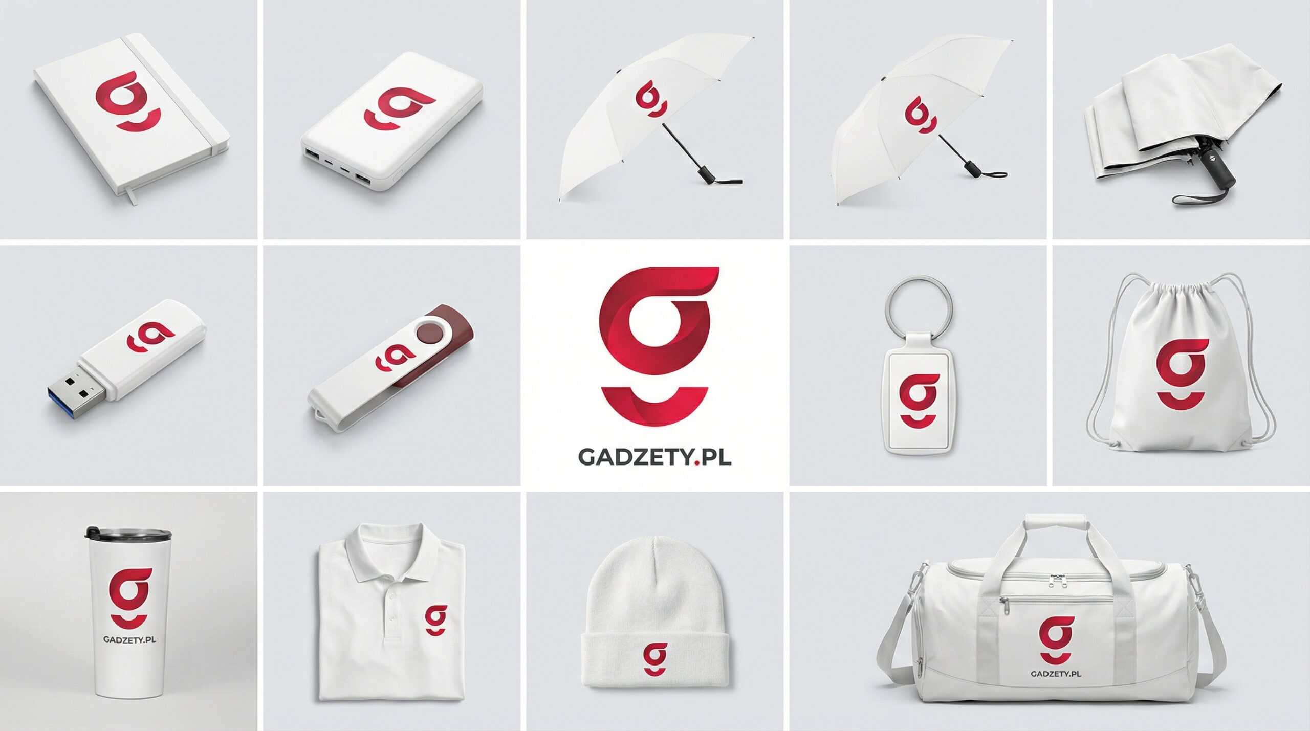Przedmioty promocyjne z nadrukiem, gadżety reklamowe, akcesoria firmowe.
