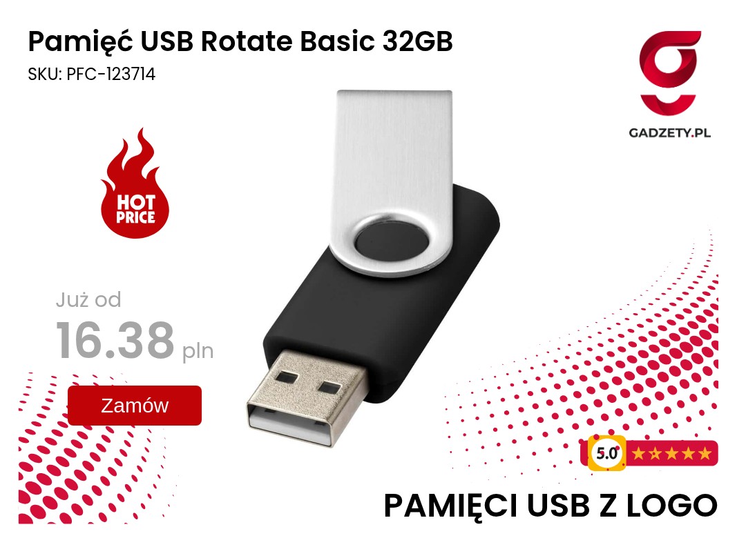 Pamięć USB Rotate Basic 32GB Pamięć USB Rotate Basic 32GB