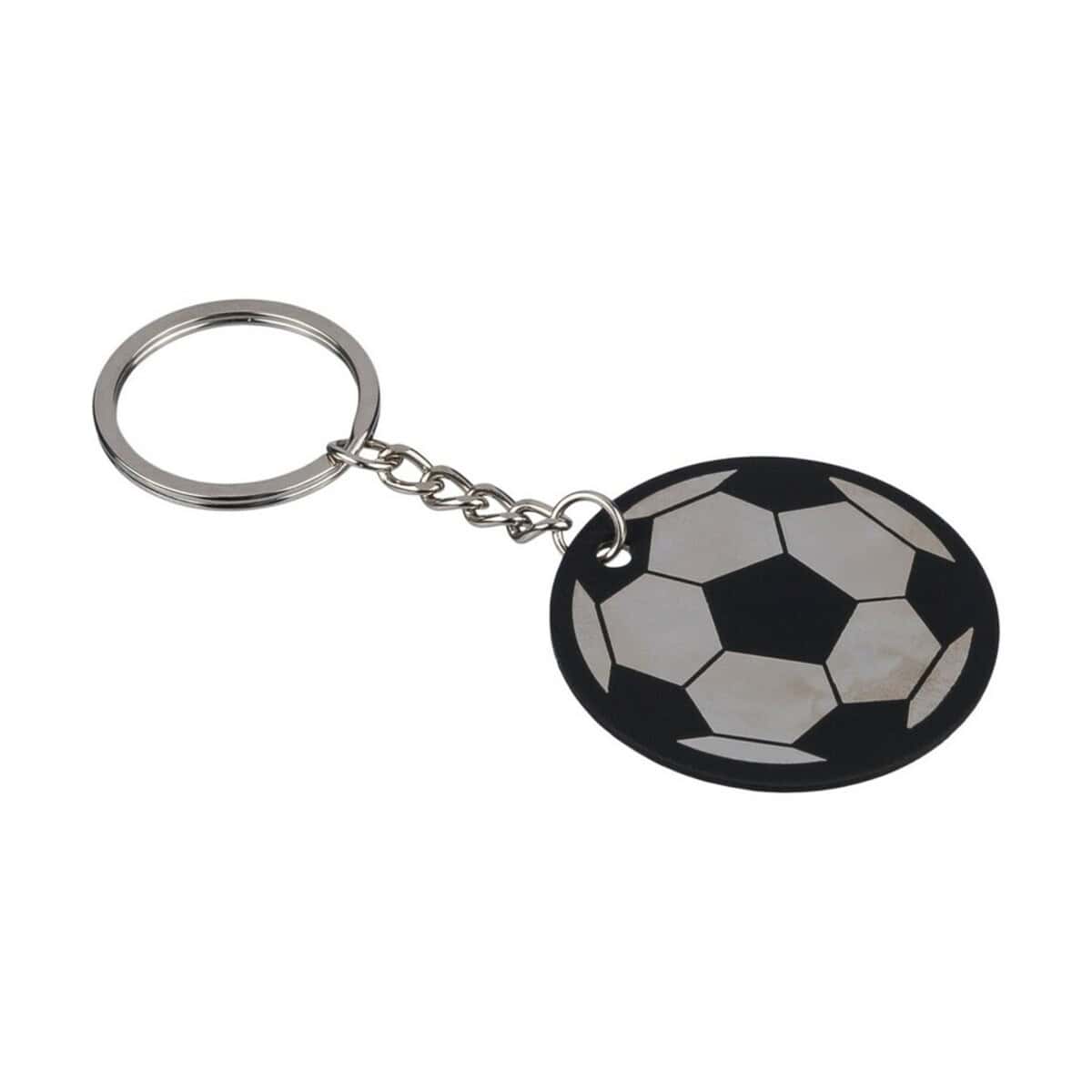 Brelok do kluczy z motywem futbolu. Brelok do kluczy z motywem piłki nożnej, idealny dla fanów sportu i piłki nożnej.