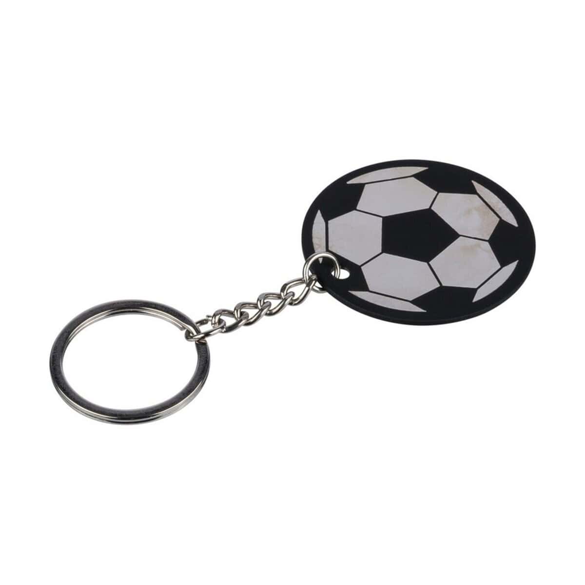 Brelok z logo futbolu. Brelok z motywem piłki nożnej, idealny dla fanów sportu i piłki nożnej.