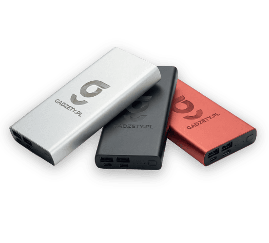 Powerbanki z logo dla firm