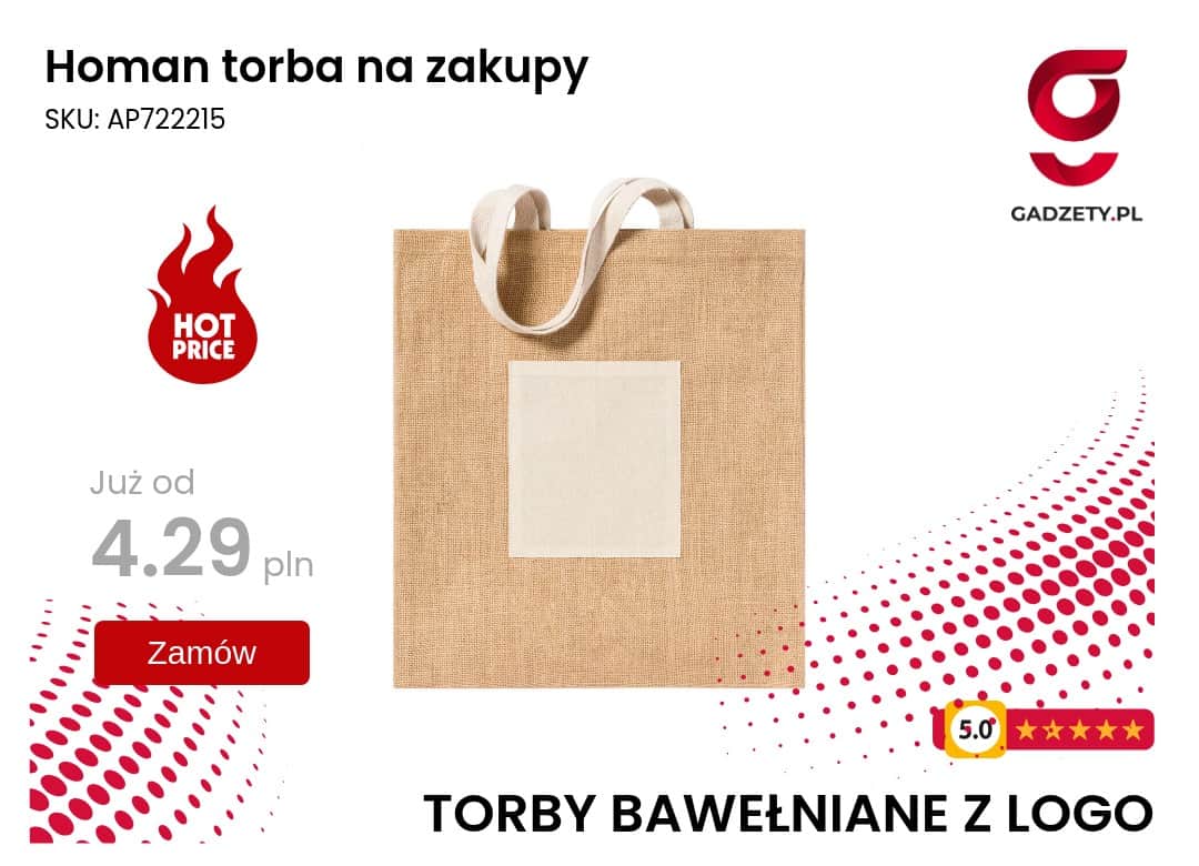 Homan torba na zakupy Torba na zakupy marki Homan