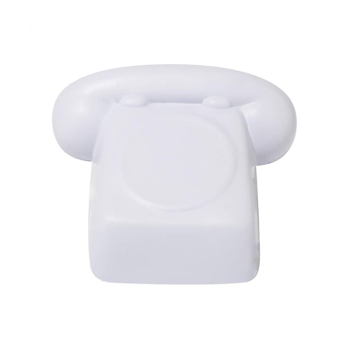 Telefon na biurko z klipsem, biały, nowoczesny design Telefon na biurko z klipsem, biały, nowoczesny design, idealny do biura i domu.