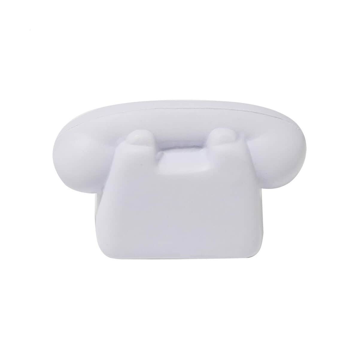 Nowy telefoniczny słuchawka retro Słuchawka telefoniczna w stylu retro, idealna do dekoracji i kolekcji. Klasyczny design, biały kolor.