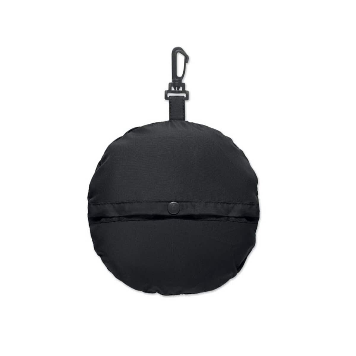 Przenośny organizer na klucze i drobiazgi Przenośny czarny organizer na klucze z karabińczykiem.