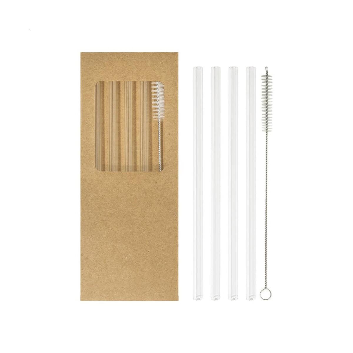 Słomki do napojów z opakowaniem Słomki do napojów w opakowaniu, idealne do imprez i barów.