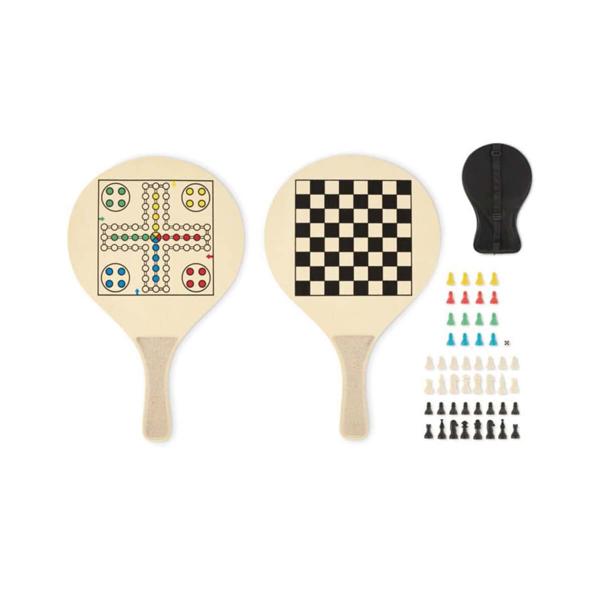 Przedmiot do gry w warcaby i gry w kółko i krzyżyk z dodatkami do nauki i rozrywki.