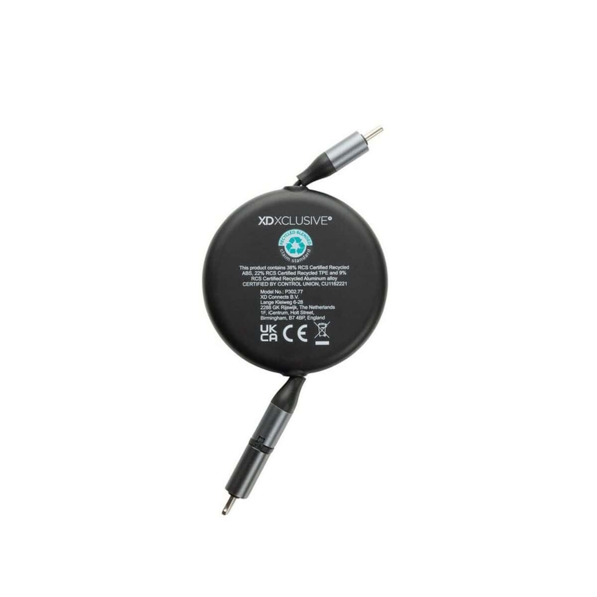 Przenośny ładowarka USB z kablem Przenośna ładowarka USB z kablem do ładowania urządzeń mobilnych.