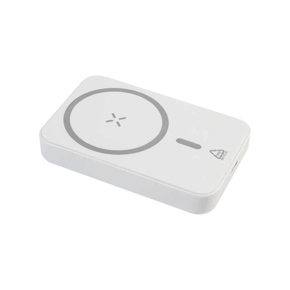 Przenośna ładowarka bezprzewodowa do smartfonów i urządzeń z funkcją Qi. Kompaktowa i wygodna w użyc.