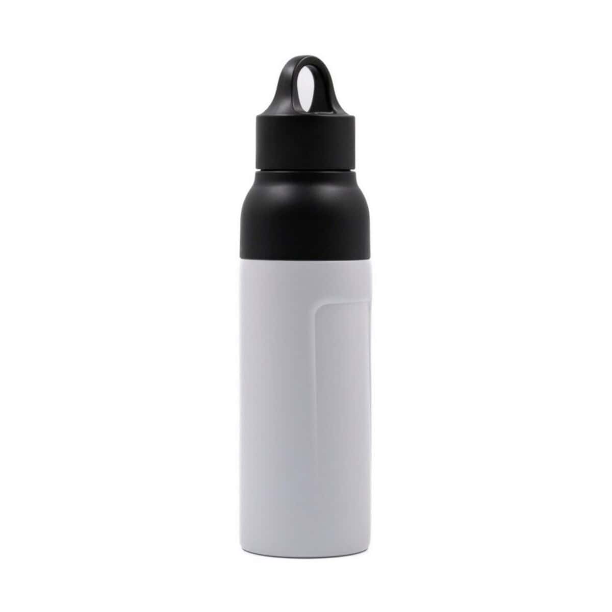 Butelka termiczna z czarnym korkiem, idealna na podróże i do biura. Butelka termiczna z czarnym korkiem, idealna na podróże i do biura.