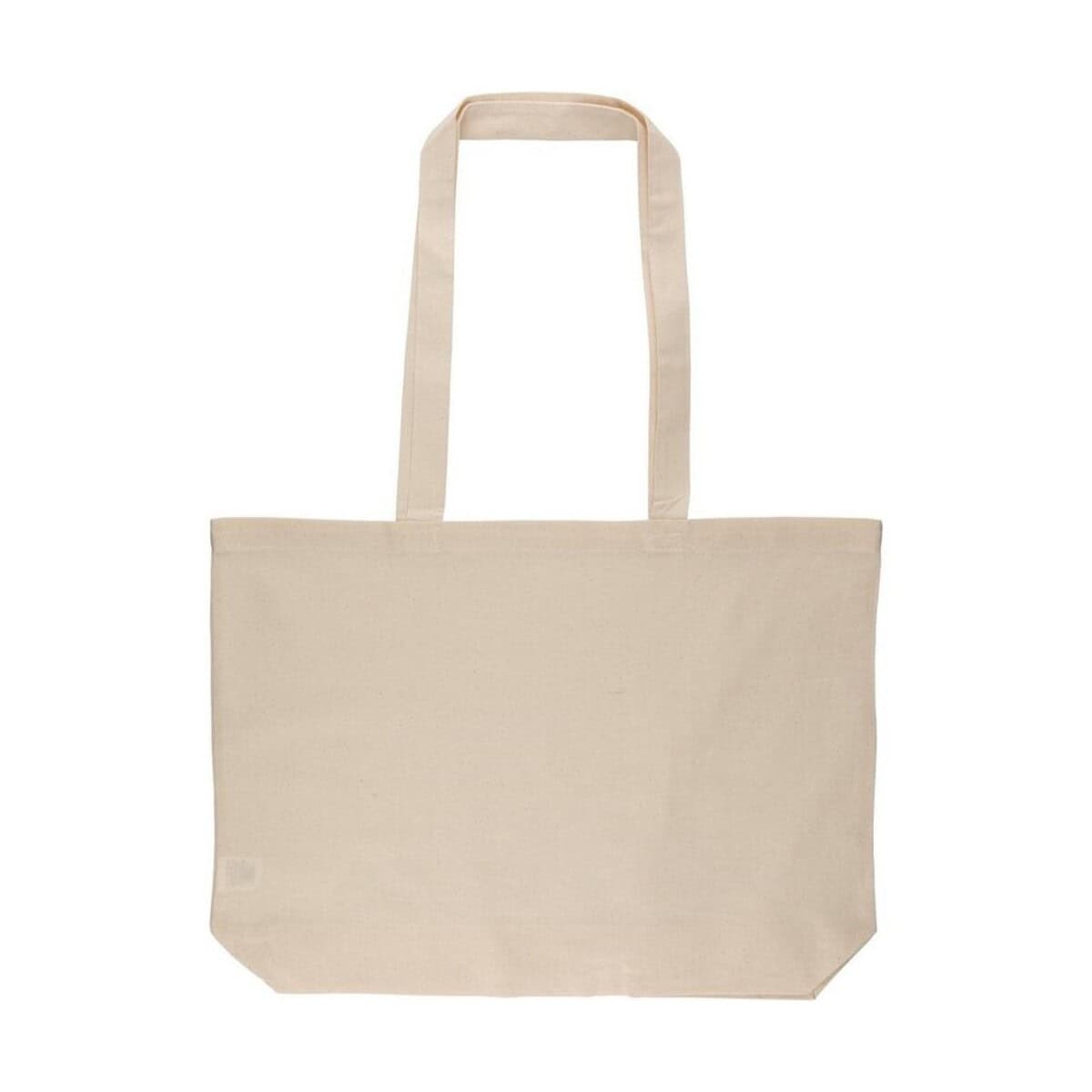 Torba bawełniana z długimi uchwytami Ekologiczna bawełniana torba z długimi uchwytami na zakupy.