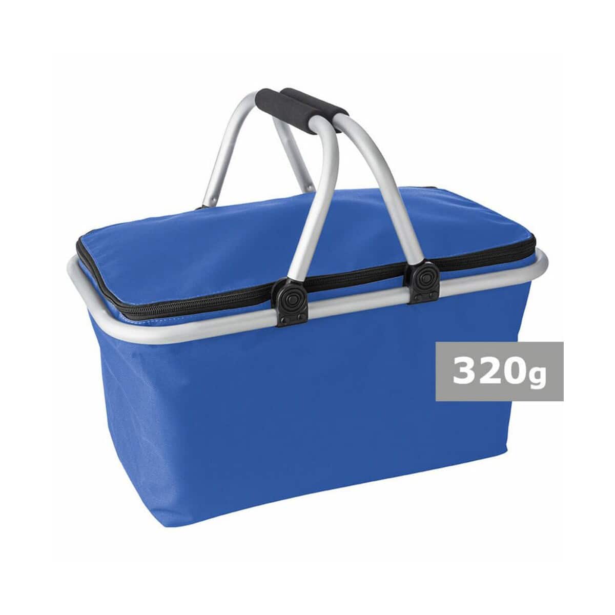 Przenośna torba termiczna na jedzenie, lekka, 320g, idealna do chłodzenia i przechowywania posiłków.