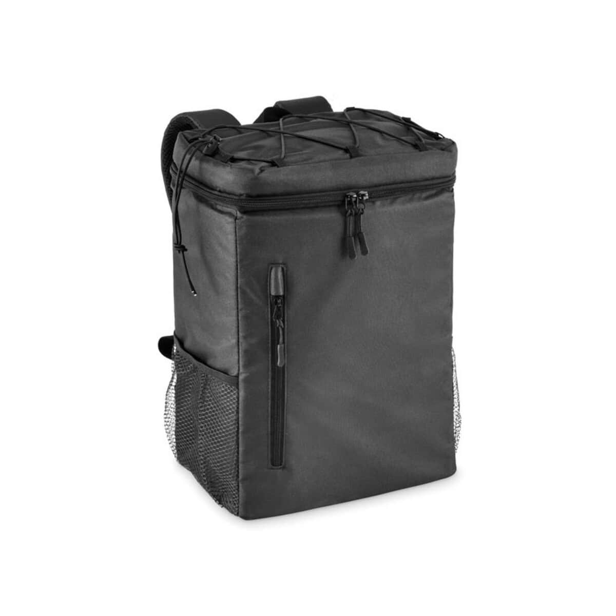 Torba na laptopa z funkcjonalnym organizerem i bocznymi kieszeniami.