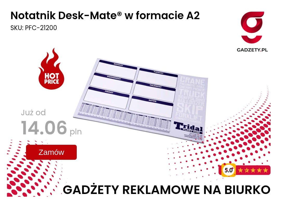 Notatnik Desk-Mate® w formacie A2 Notatnik Desk-Mate w formacie A2