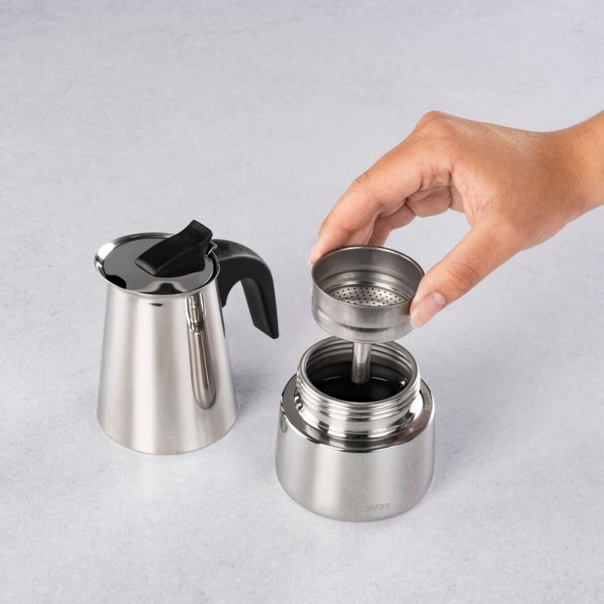 Akcesoria do kuchni z logo – kawiarka 200 ml xavax VHX02-32_ATM03 Kawiarka 200 ml Xavax VHX02-32_ATM03
