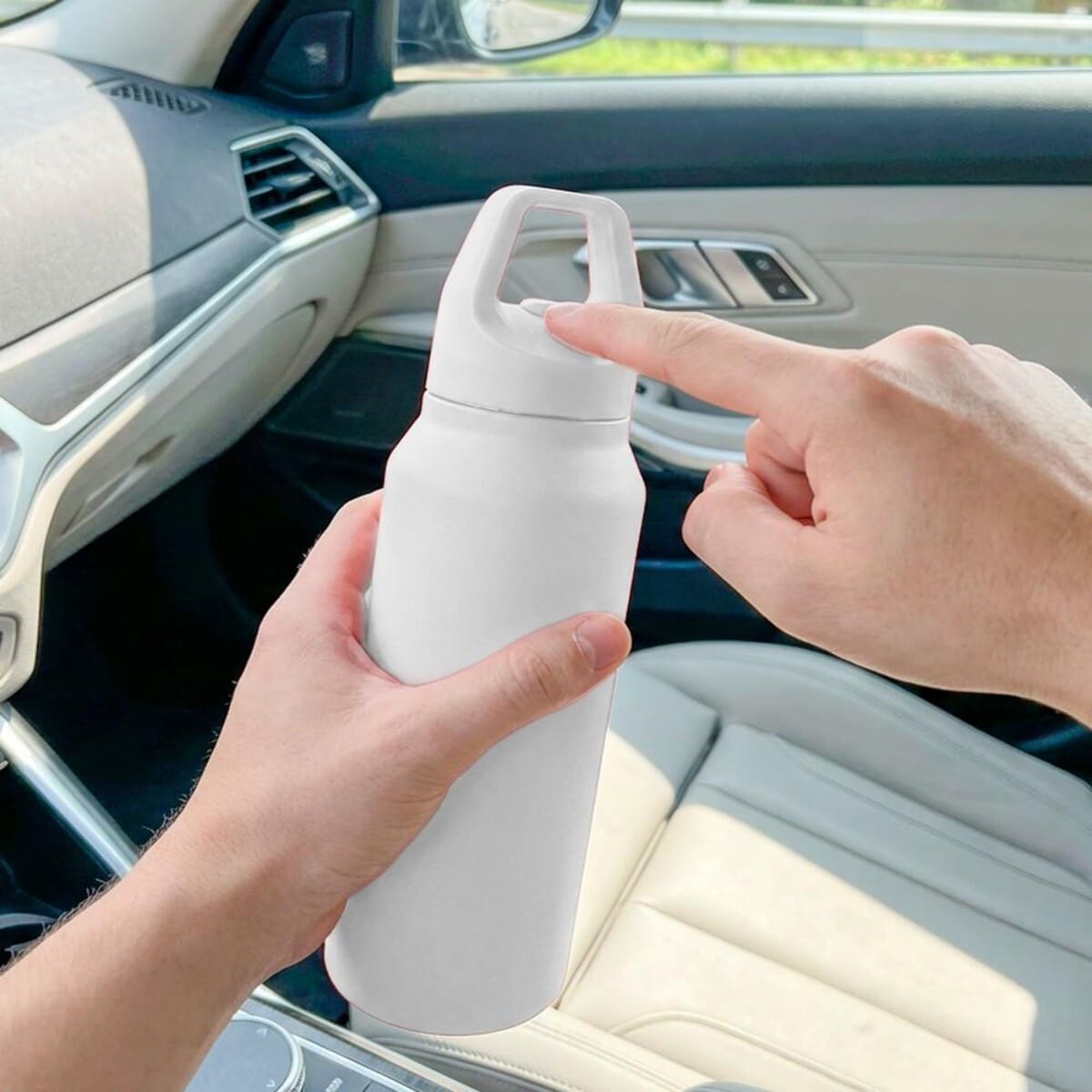 Butelki z logo – butelka sportowa 530 ml air gifts | almaide VA930-02_ATM03 Butelka sportowa 530 ml Air Gifts | Almaide VA930-02_ATM03
