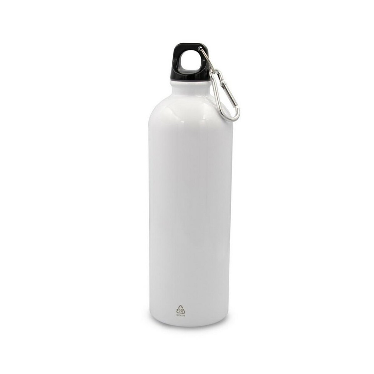 Butelki z logo – butelka sportowa 750 ml z karabińczykiem | laveriano VA918-02_AAA01 Butelka sportowa 750 ml z karabińczykiem | Laveriano VA918-02_AAA01