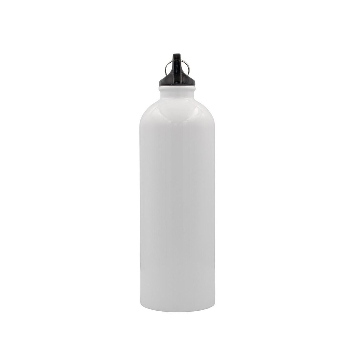 Butelki z logo – butelka sportowa 750 ml z karabińczykiem | laveriano VA918-02_ISD02 Butelka sportowa 750 ml z karabińczykiem | Laveriano VA918-02_ISD02