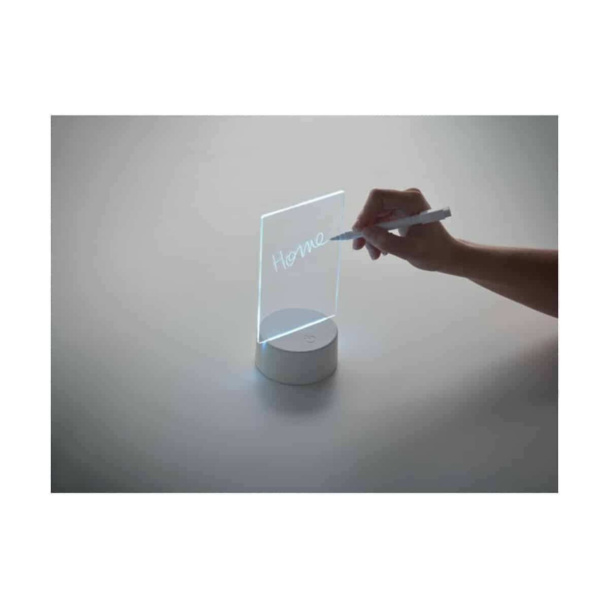 Gadżety na biurko z logo – podświetlana tablica led ledmemo mo2919-06-detail Podświetlana tablica LED LEDMEMO mo2919-06-detail