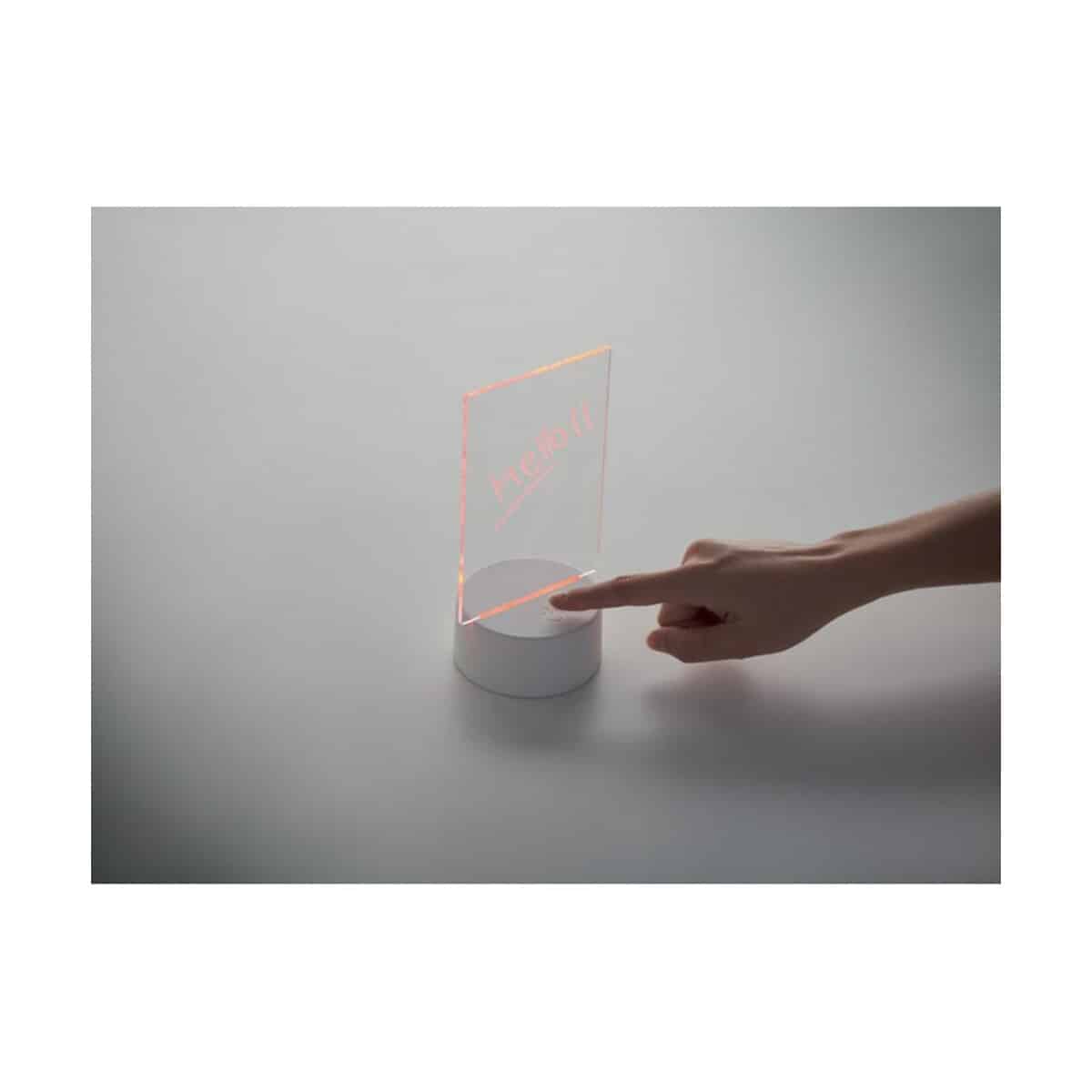 Gadżety na biurko z logo – podświetlana tablica led ledmemo mo2919-06-picture1 Podświetlana tablica LED LEDMEMO mo2919-06-picture1
