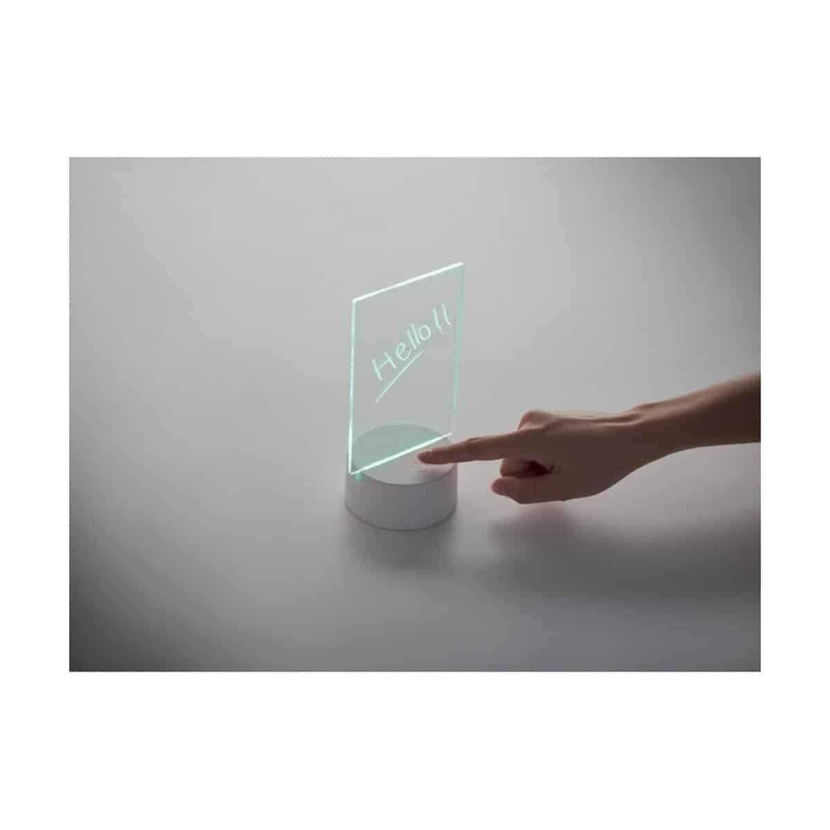 Gadżety na biurko z logo – podświetlana tablica led ledmemo mo2919-06-picture2 Podświetlana tablica LED LEDMEMO mo2919-06-picture2