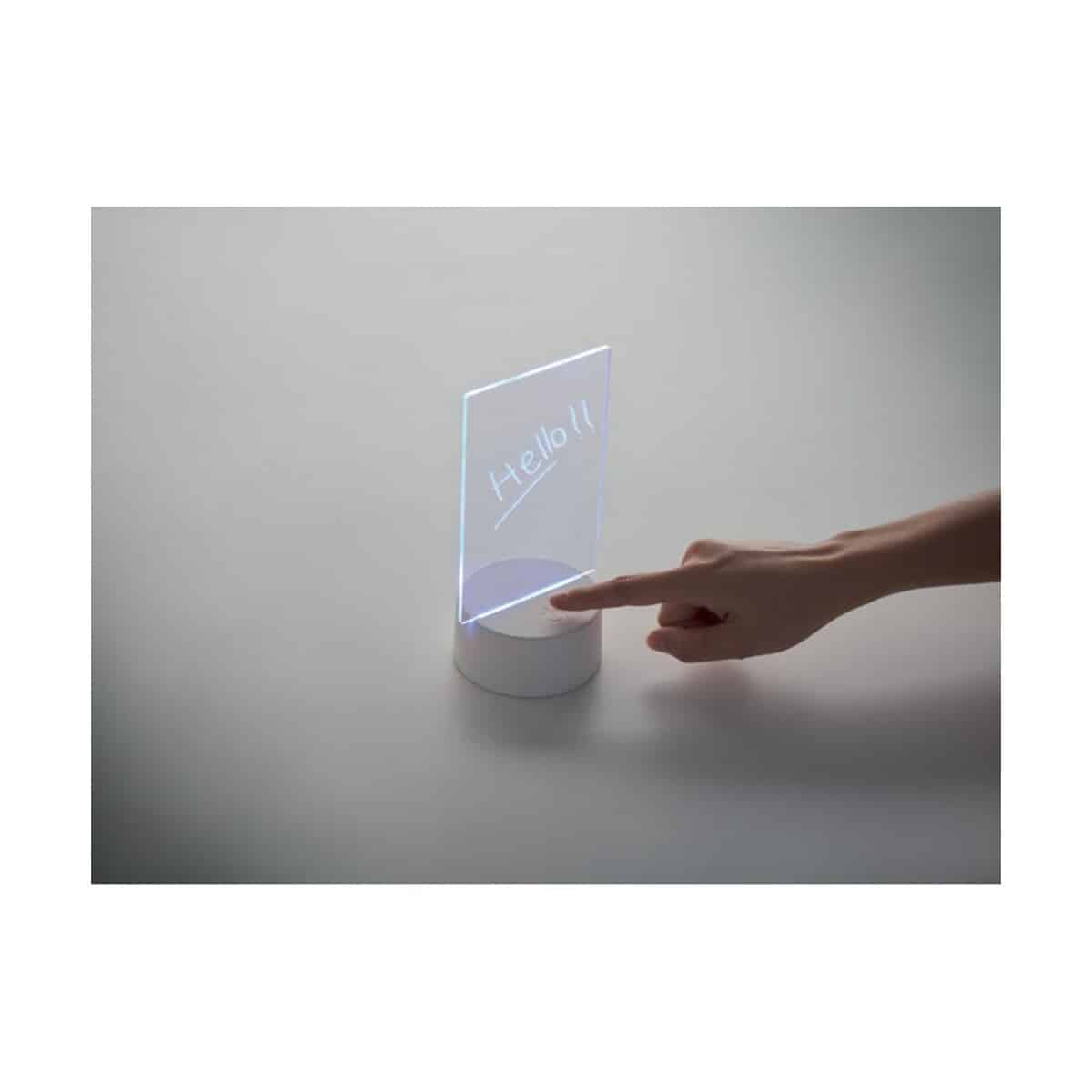 Gadżety na biurko z logo – podświetlana tablica led ledmemo mo2919-06-picture3 Podświetlana tablica LED LEDMEMO mo2919-06-picture3