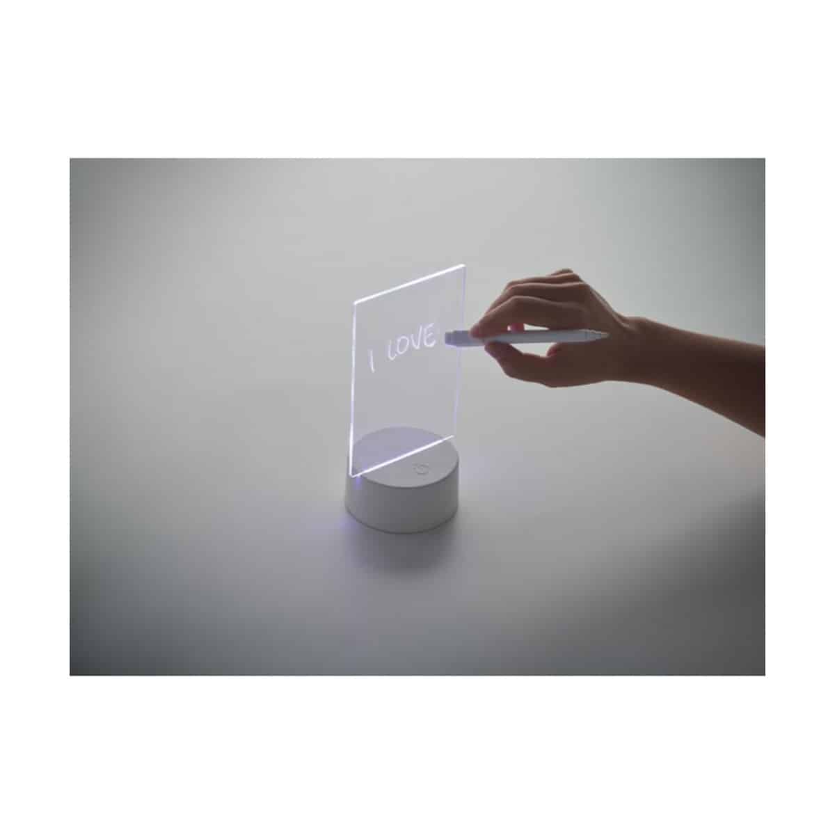 Gadżety na biurko z logo – podświetlana tablica led ledmemo mo2919-06-picture7 Podświetlana tablica LED LEDMEMO mo2919-06-picture7