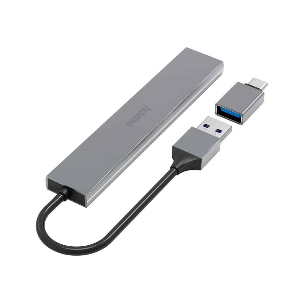 Huby usb z logo – hub usb, usb-c hama VH072-19_AAA02 Hub USB, USB-C Hama VH072-19_AAA02