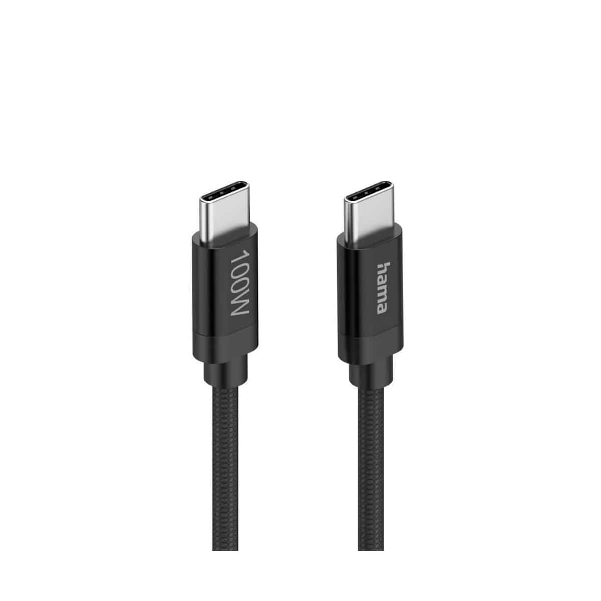 Kable usb z logo – kabel do ładowania hama 100w VH018-03_IDE02 Kabel do ładowania Hama 100W VH018-03_IDE02