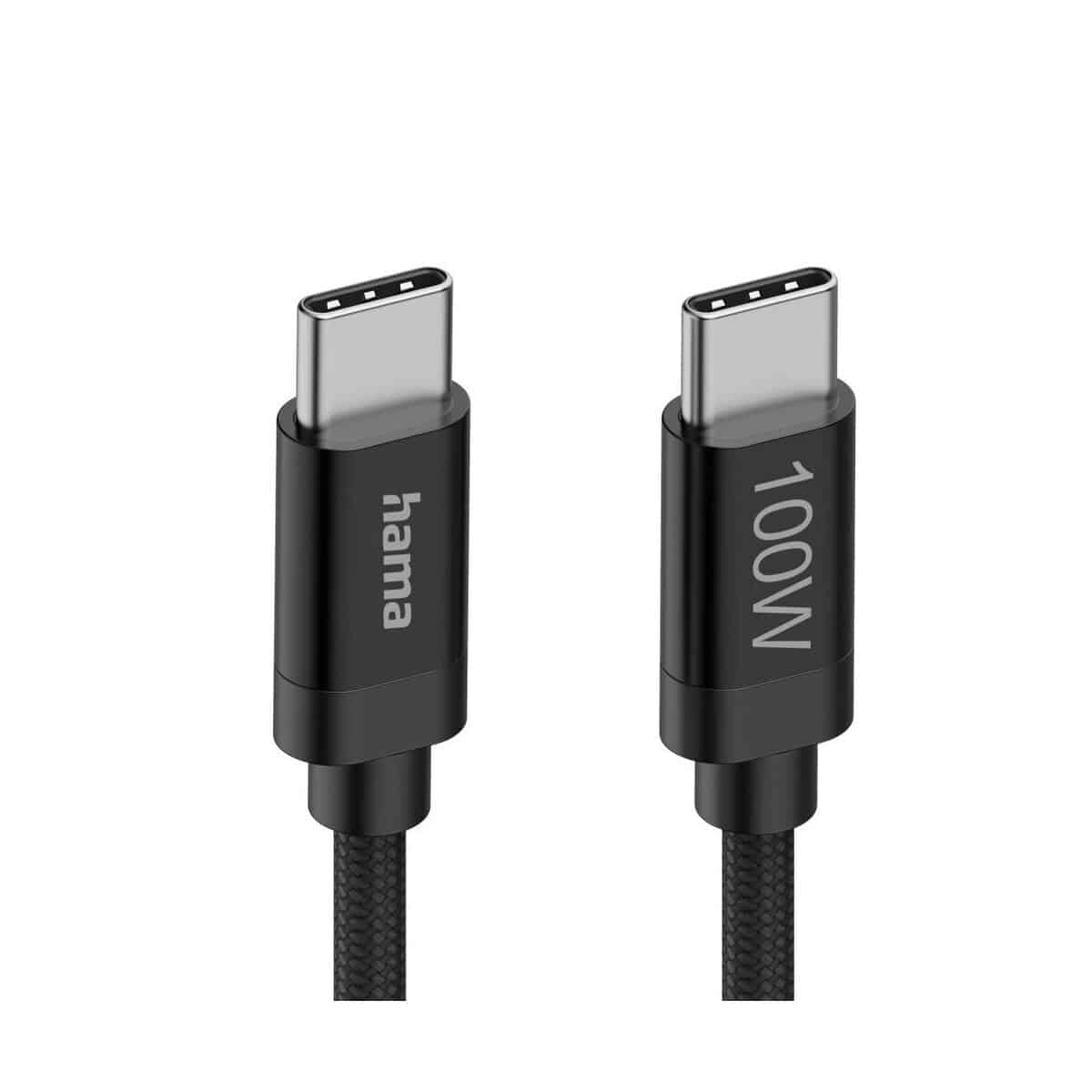 Kable usb z logo – kabel do ładowania hama 100w VH018-03_IDE05 Kabel do ładowania Hama 100W VH018-03_IDE05
