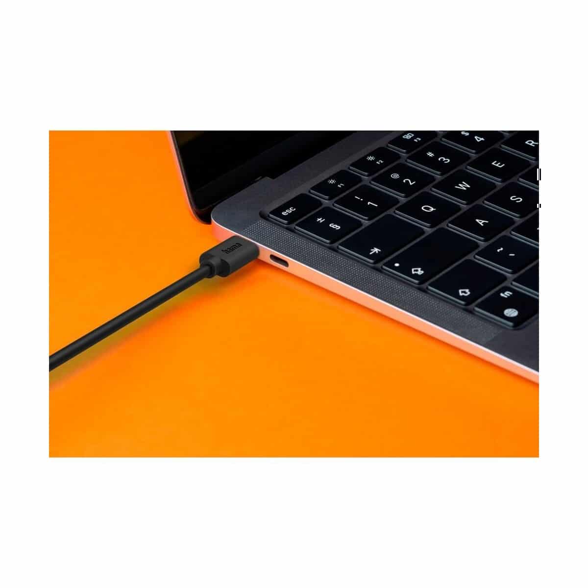 Kable usb z logo – kabel do ładowania hama 60w VH017-03_ATM01 Kabel do ładowania Hama 60W VH017-03_ATM01