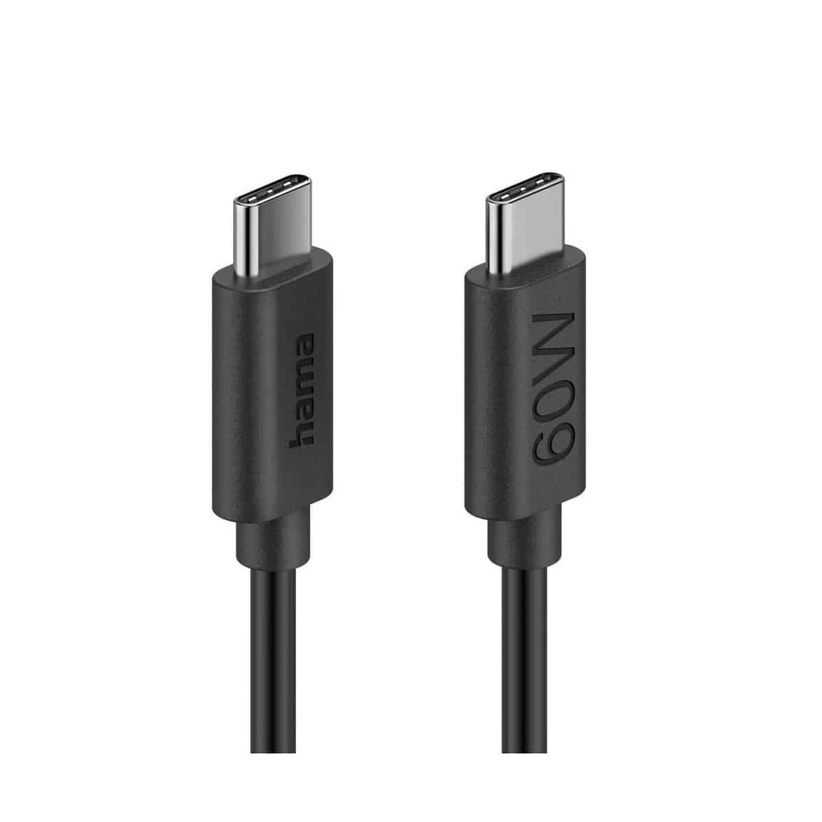 Kable usb z logo – kabel do ładowania hama 60w VH017-03_IDE03 Kabel do ładowania Hama 60W VH017-03_IDE03