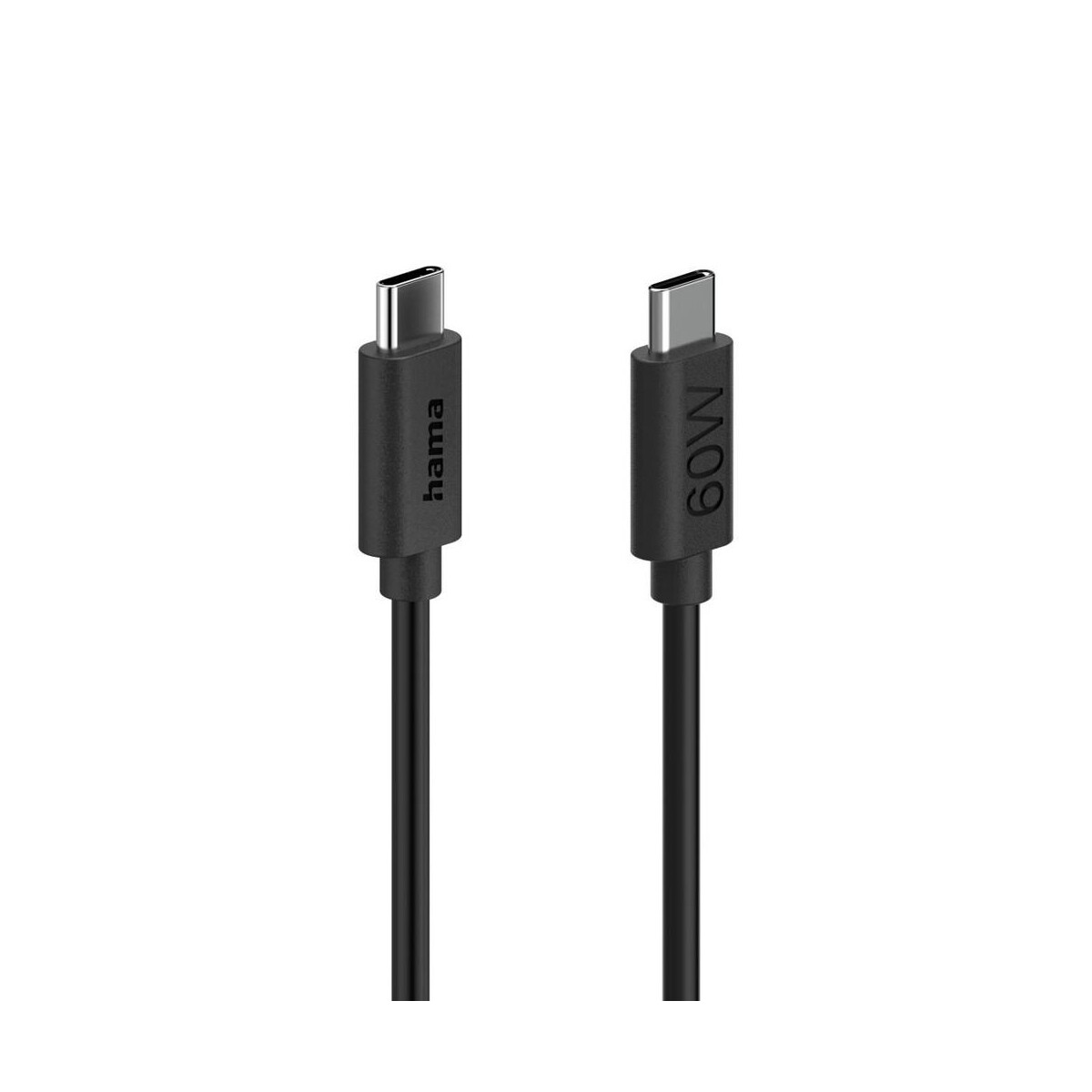 Kable usb z logo – kabel do ładowania hama 60w VH017-03_IDE04 Kabel do ładowania Hama 60W VH017-03_IDE04