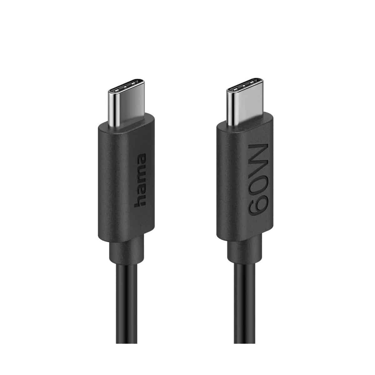 Kable usb z logo – kabel do ładowania hama 60w VH017-03_IDE06 Kabel do ładowania Hama 60W VH017-03_IDE06