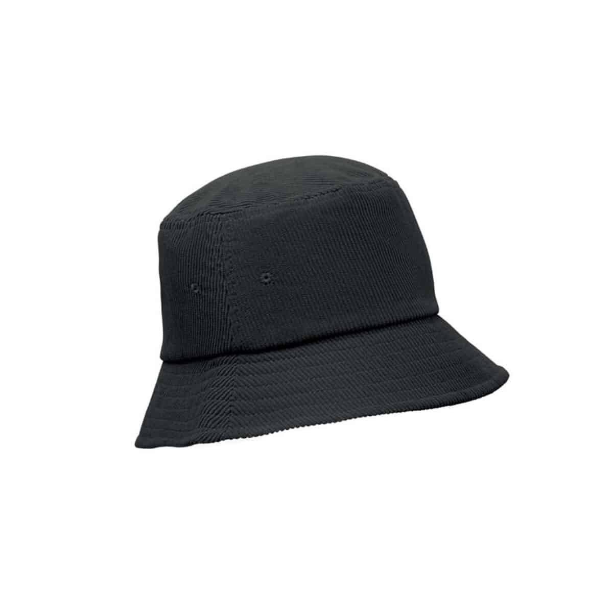 Kapelusze z logo – sztruksowy kapelusz scoop mo2869-03-back Sztruksowy kapelusz SCOOP mo2869-03-back
