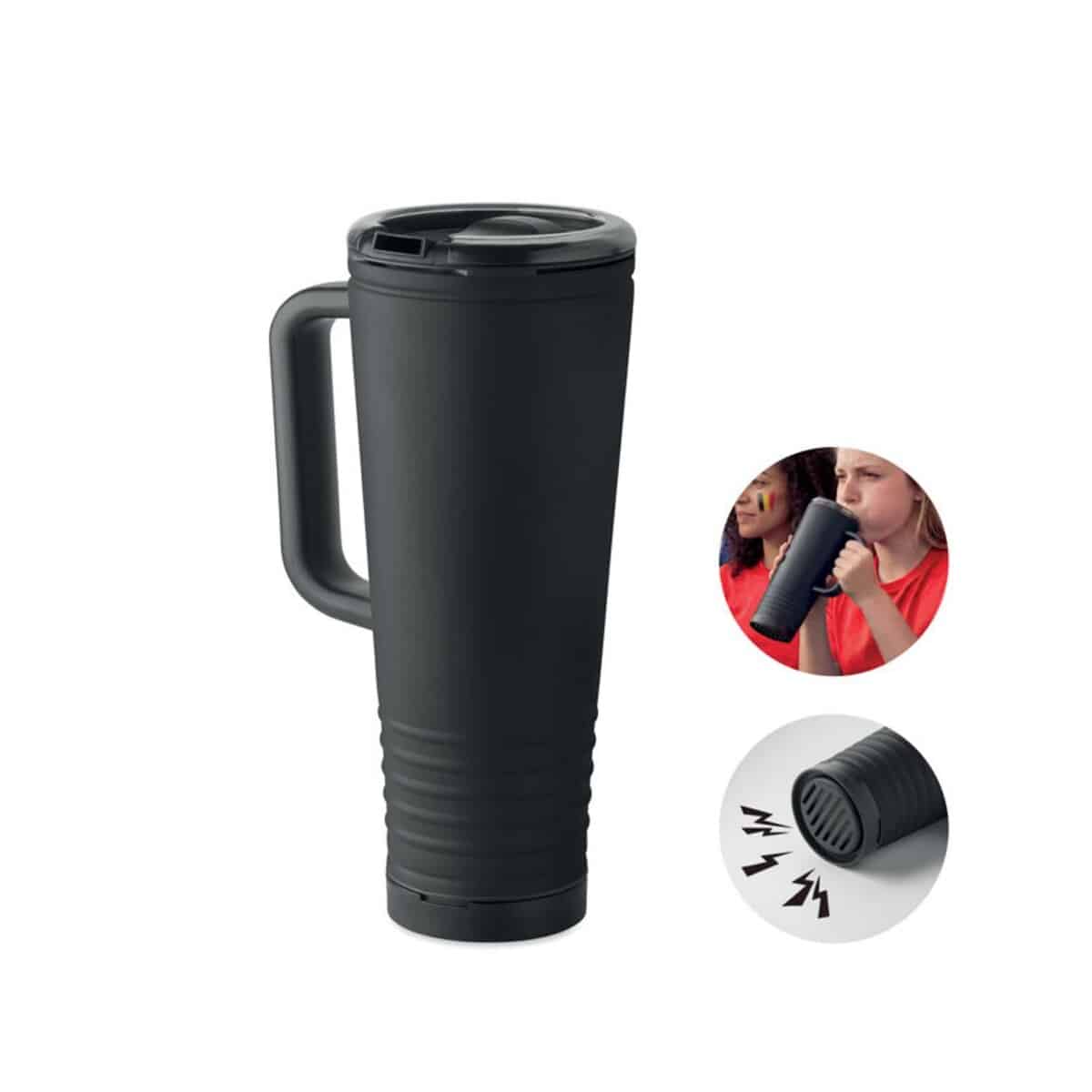 Kubki z logo – dwuścienny kubek howler 700 ml howler cup mo2995-03 Dwuścienny kubek Howler 700 ml HOWLER CUP mo2995-03