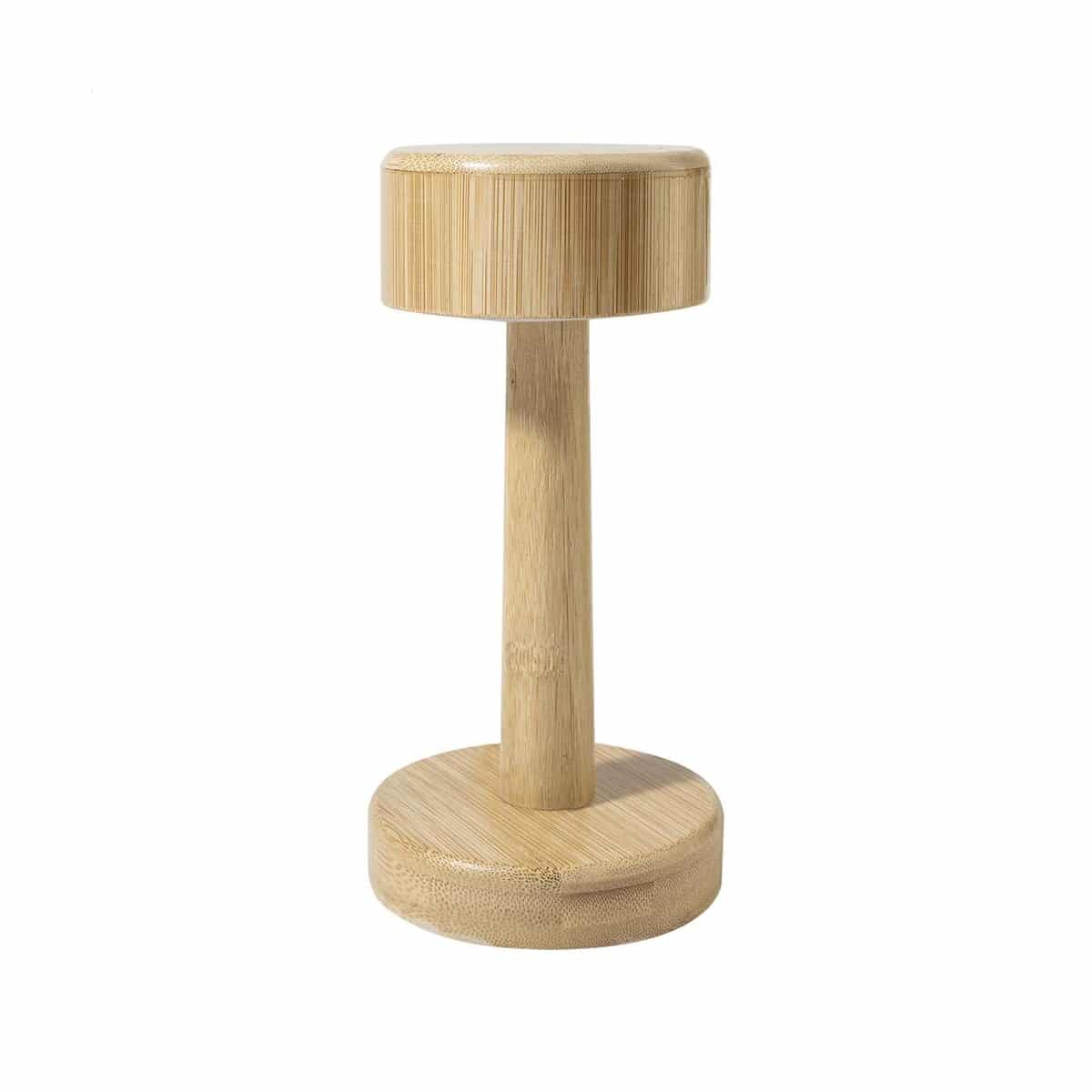 Lampki na biurko z logo – lumboo bambusowa lampka stołowa AP864132 Lumboo bambusowa lampka stołowa AP864132