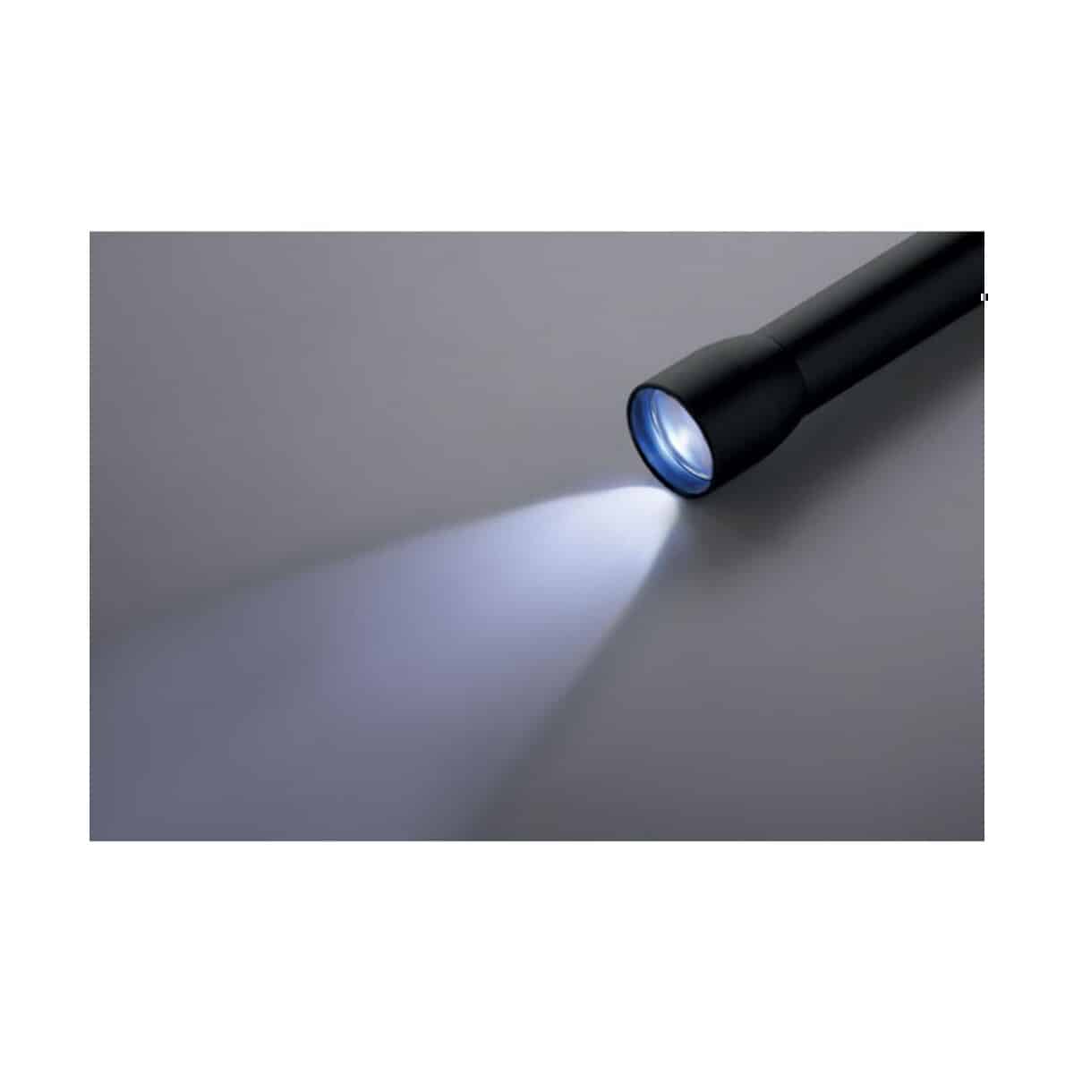 Latarki z logo – aluminiowa latarka akumulatorow lumezo mo2991-03-open Aluminiowa latarka akumulatorow LUMEZO mo2991-03-open
