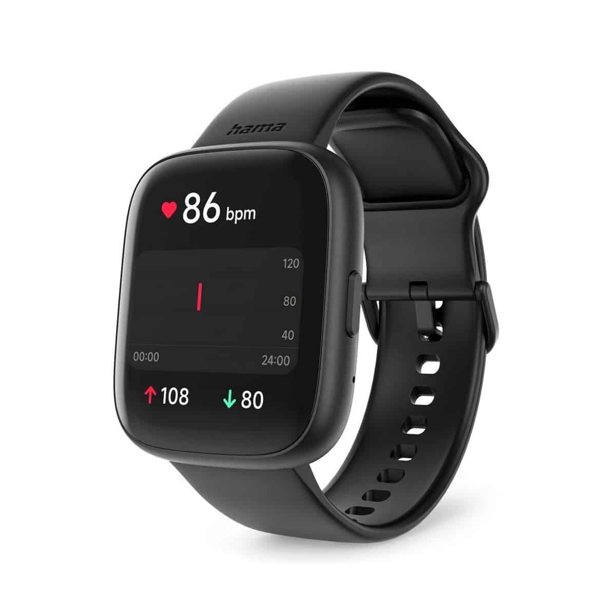 Monitory aktywności z logo – monitor aktywności hama smartwatch 4000 VH031-03_AAA02 Monitor Aktywności Hama Smartwatch 4000 VH031-03_AAA02