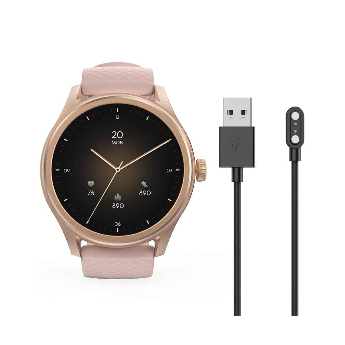 Monitory aktywności z logo – monitor aktywności hama smartwatch 5010 VH032-24_AAB02 Monitor Aktywności Hama Smartwatch 5010 VH032-24_AAB02