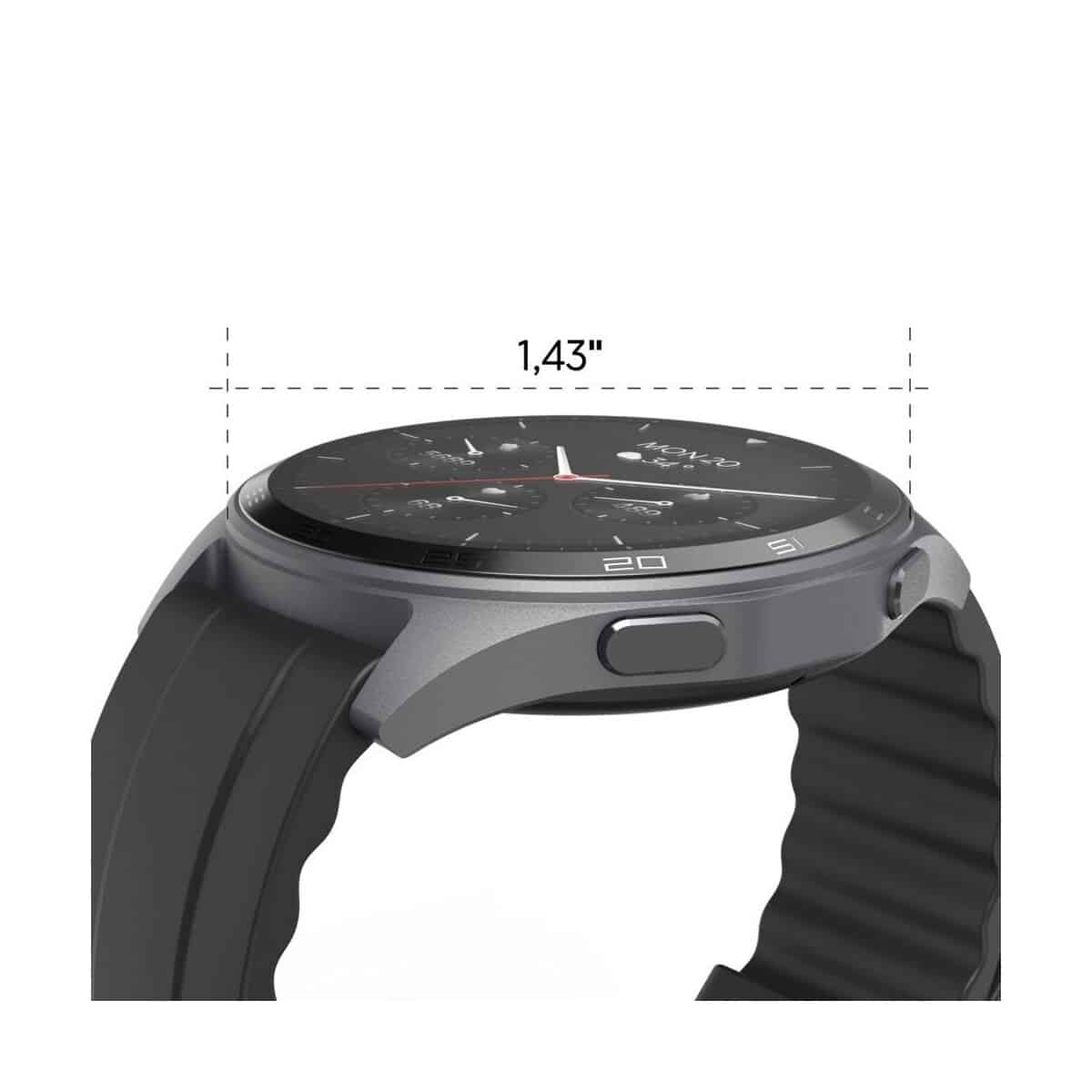 Monitory aktywności z logo – monitor aktywności hama smartwatch 7010 VH033-03_IDE03 Monitor Aktywności Hama Smartwatch 7010 VH033-03_IDE03
