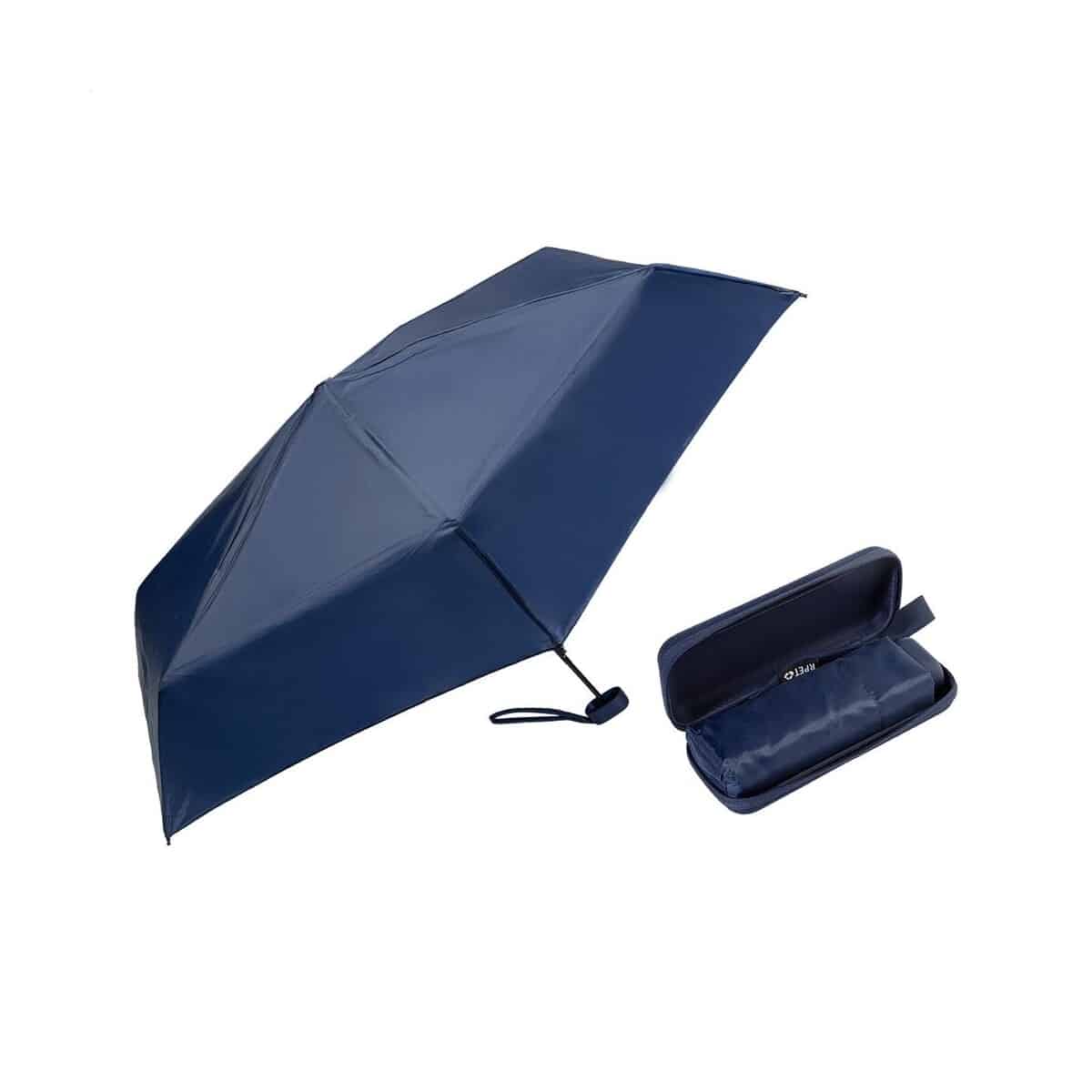Parasole klasyczne z logo – fractus mini parasol rpet AP800283-06A Fractus mini parasol RPET AP800283-06A