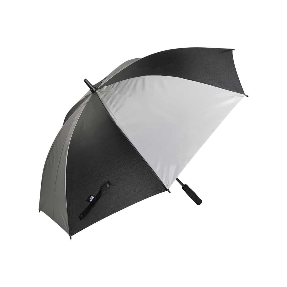 Parasole sztormowe z logo – radians xl odblaskowy parasol rpet AP800624-10 Radians XL odblaskowy parasol RPET AP800624-10
