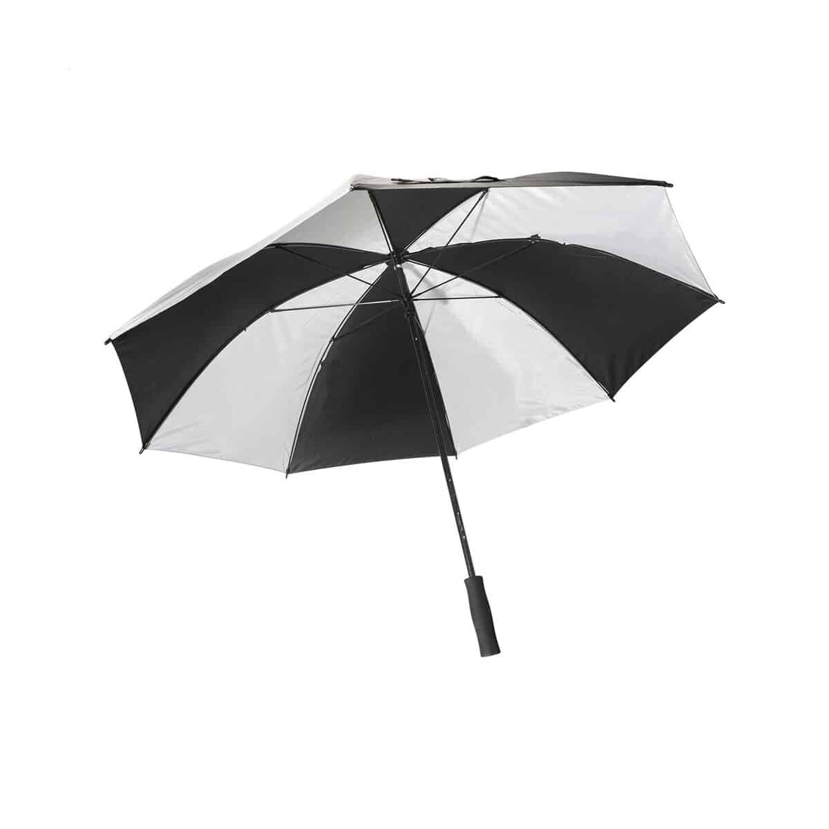 Parasole sztormowe z logo – radians xl odblaskowy parasol rpet AP800624-10__B Radians XL odblaskowy parasol RPET AP800624-10__B