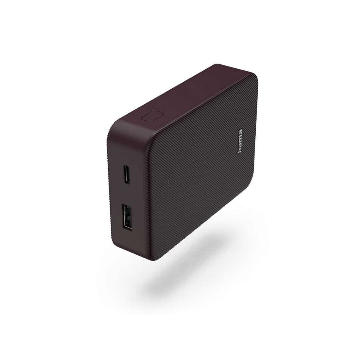 Powerbanki z logo – power bank 10000 mah hama power pack VH023-12_AAA01 Power bank 10000 mAh Hama Power Pack VH023-12_AAA01
