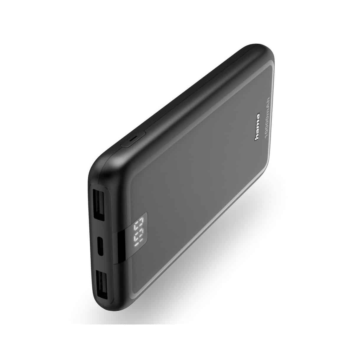Powerbanki z logo – power bank 10000 mah hama power pack performance VH025-03_AAA02 Power bank 10000 mAh Hama Power Pack Performance VH025-03_AAA02