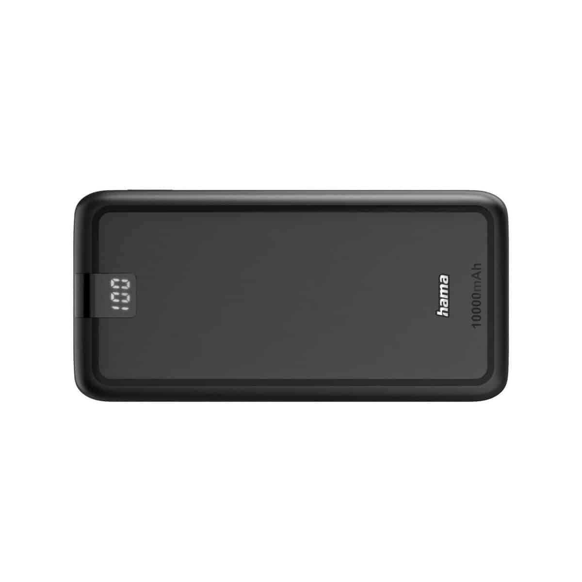 Powerbanki z logo – power bank 10000 mah hama power pack performance VH025-03_AAB02 Power bank 10000 mAh Hama Power Pack Performance VH025-03_AAB02