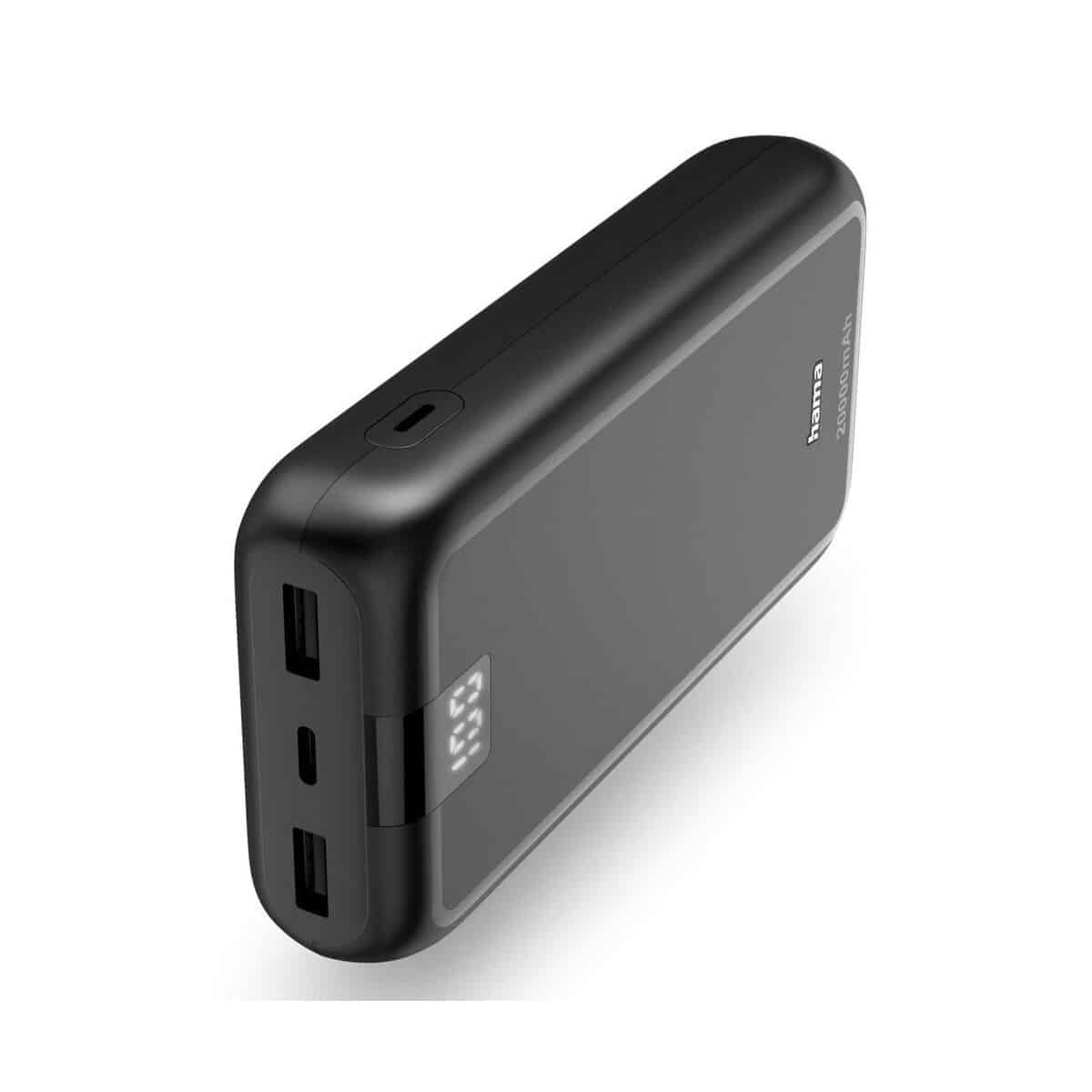 Powerbanki z logo – power bank 20000 mah hama power pack performance VH026-03_AAA02 Power bank 20000 mAh Hama Power Pack Performance VH026-03_AAA02